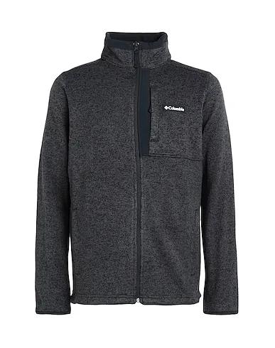 Steel grey Knitted Sweatshirt Sweater Weather Full Zip
