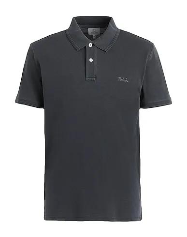 Steel grey Piqué Polo shirt