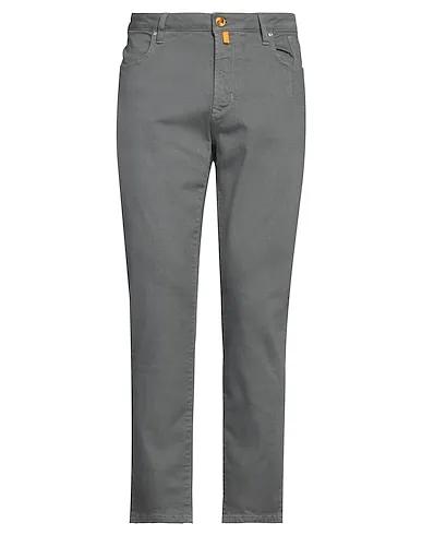 Steel grey Plain weave 5-pocket