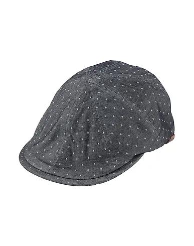 Steel grey Plain weave Hat