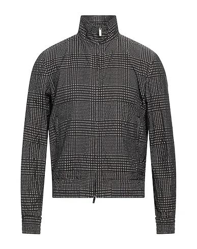 Steel grey Plain weave Jacket