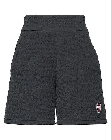 Steel grey Plain weave Shorts & Bermuda