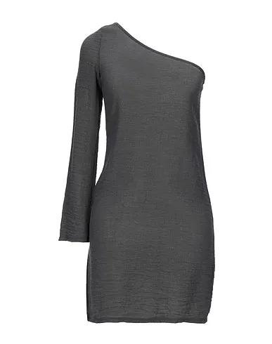 Steel grey Short dress