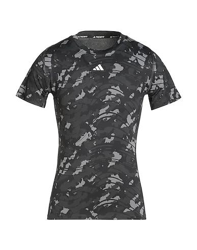 Steel grey Synthetic fabric T-shirt TF AOP TEE

