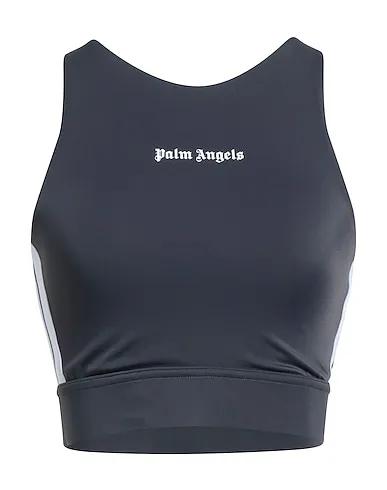 Steel grey Synthetic fabric Top