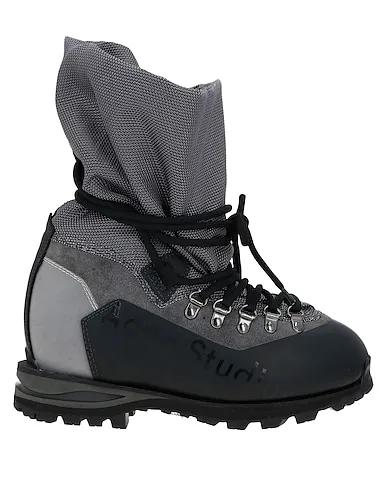 Steel grey Techno fabric Ankle boot