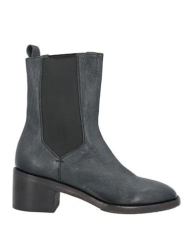 Steel grey Techno fabric Ankle boot
