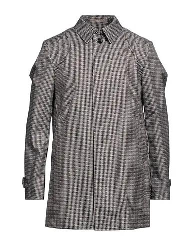 Steel grey Techno fabric Full-length jacket