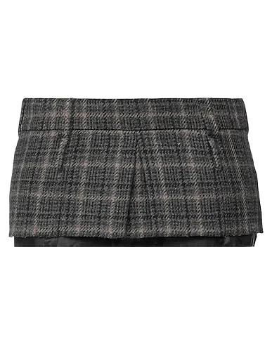 Steel grey Tweed Mini skirt