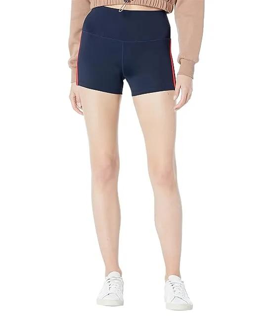 Steffi High-Waist Recycled Techflex Shorts
