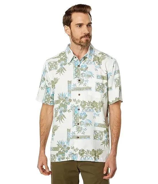 Stone Steps Short Sleeve Button-Up