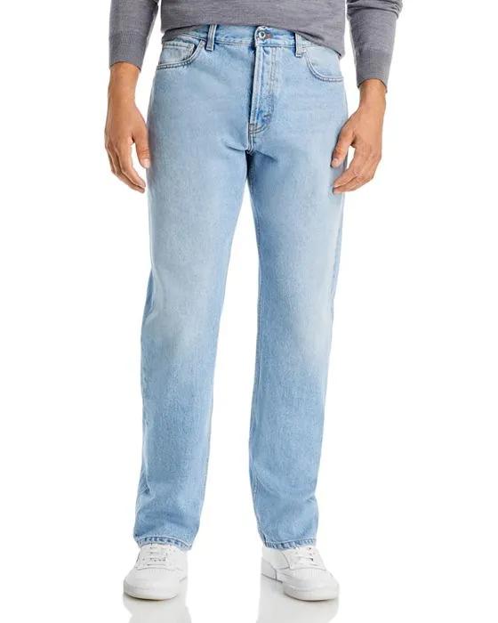  Straight Fit Jeans in Subtle Wash 