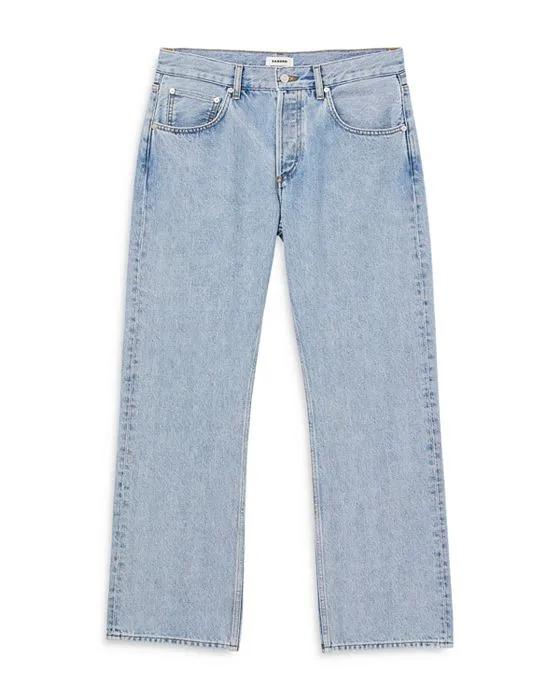 Straight Fit Jeans in Vintage Blue