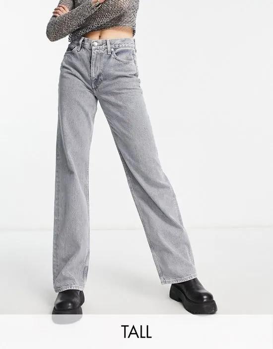 straight jean in gray