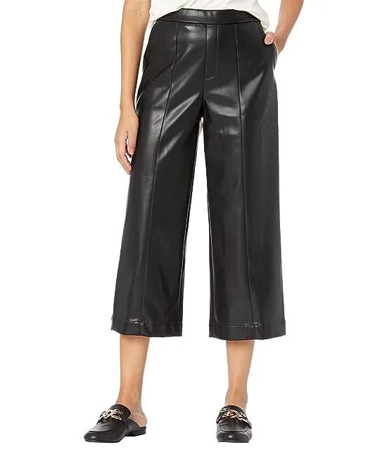 Stretch Faux Leather Pants