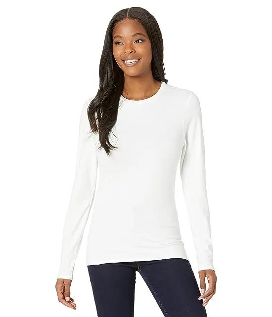 Stretch-Fit Long Sleeve Tee