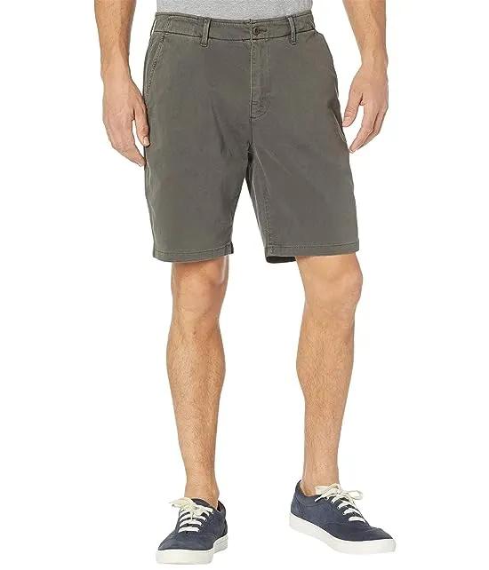 Stretch Flat Front Shorts