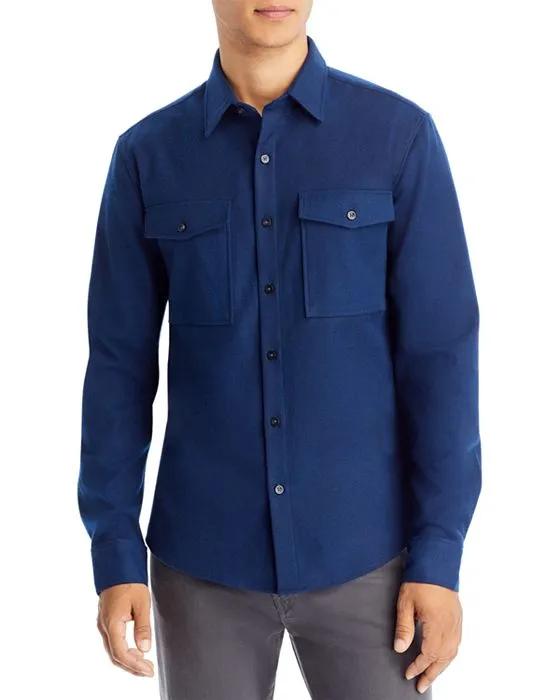 Stretch Slim Fit Button Down Shirt