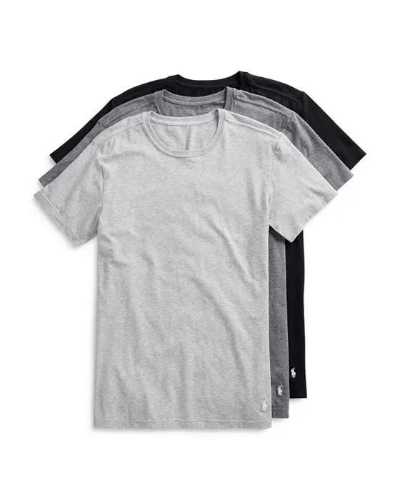 Stretch Slim Fit Sleep Tees - Pack of 3