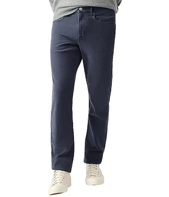 Stretch Terry Five-Pocket