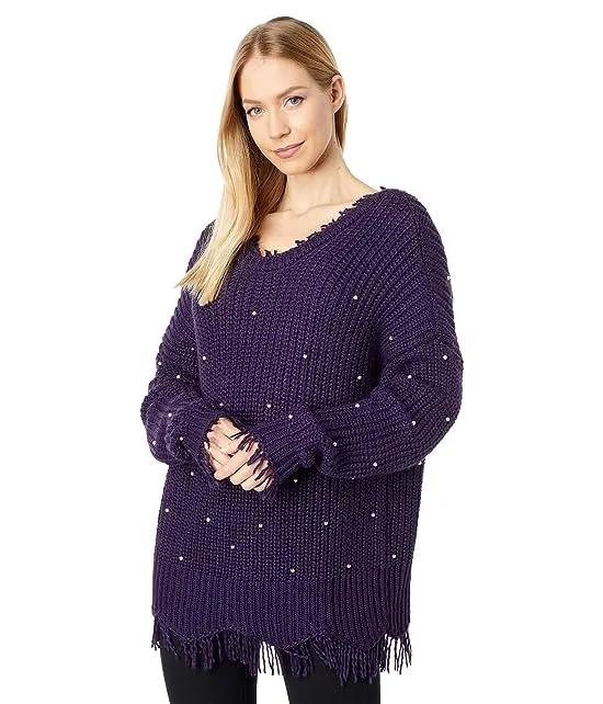 String of Pearls Palmetto Sweater