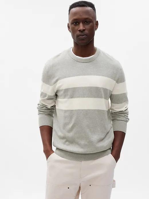 Striped Crewneck Sweater