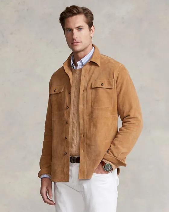 Suede Shirt Jacket