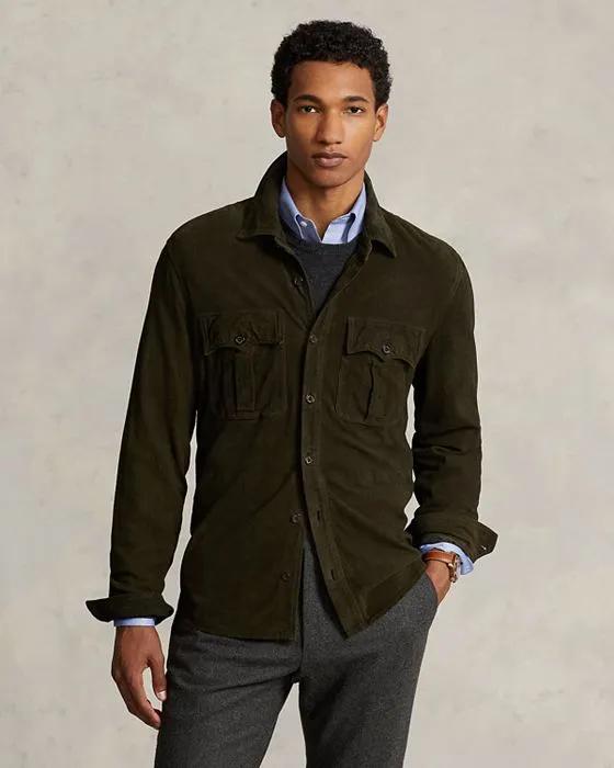 Suede Utility Jacket