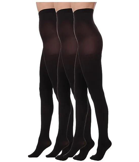 Super Opaque 3 Pair Pack Tights