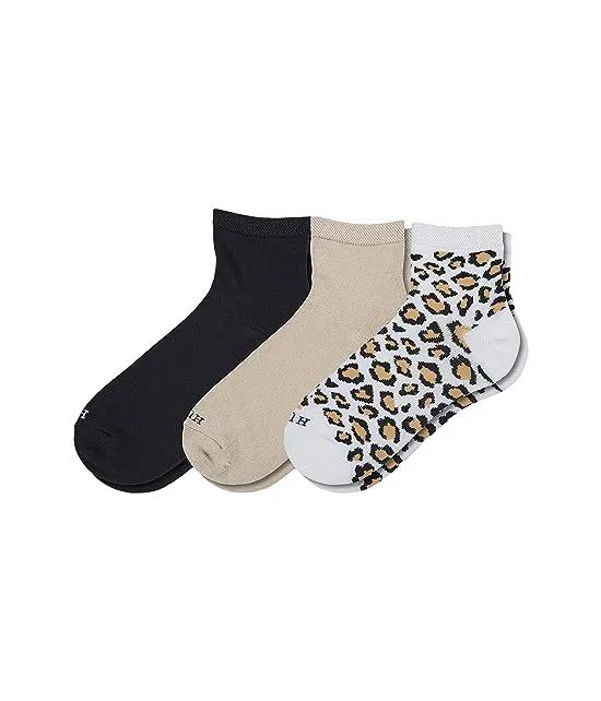Super Soft Cropped Socks 3-Pair Pack