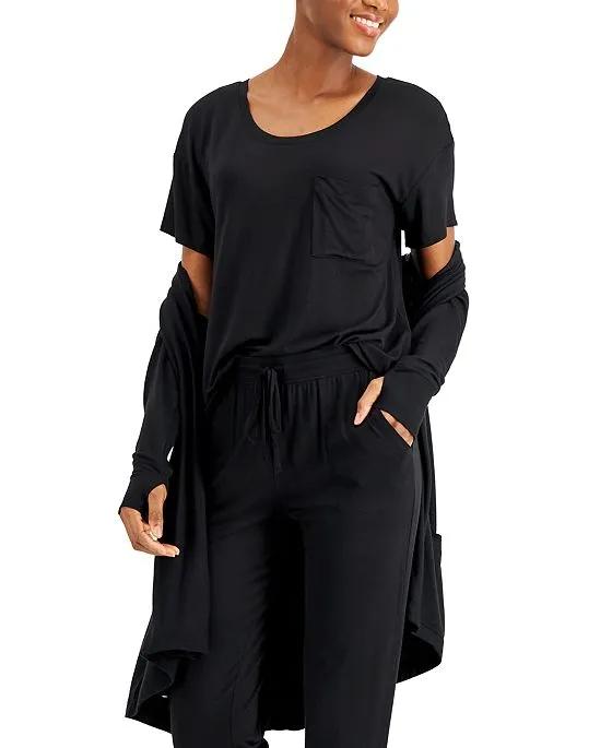 Super Soft Scoop-Neck Pajama Top, Created for Macy's