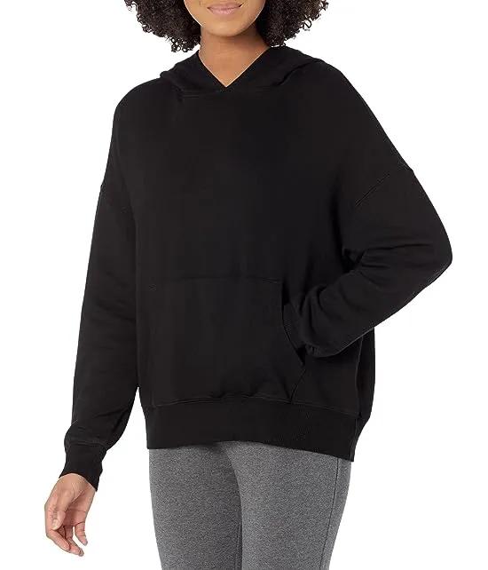 Supersoft Fleece Slouchy Pullover Hoodie