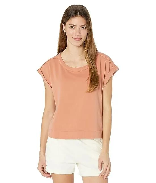 Supersoft Sanded Jersey Boxy Muscle Tee