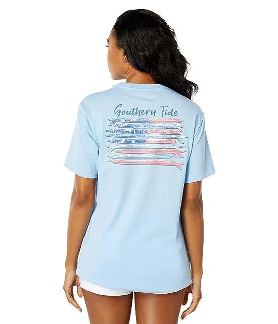 Surfboard Flag T-Shirt