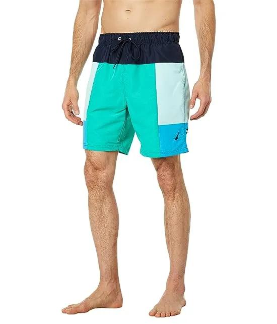 Sustainably Crafted 8" Color-Block Swim