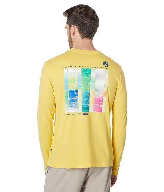 Sustainably Crafted Graphic Long Sleeve T-Shirt