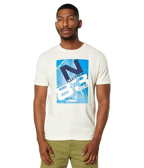 Sustainably Crafted N-83 Racing Graphic T-Shirt