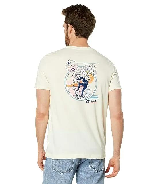 Sustainably Crafted Surfing Club Graphic T-Shirt