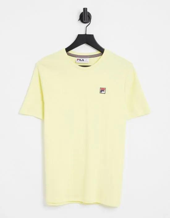 t-shirt with logo in yellow