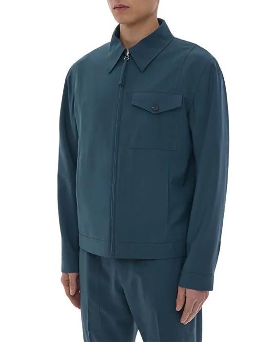 Tailored Zip Front Jacket