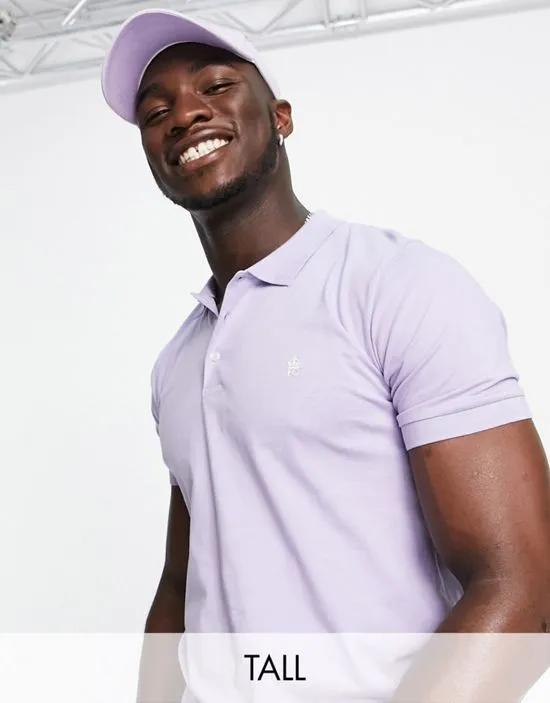 Tall polo in lilac