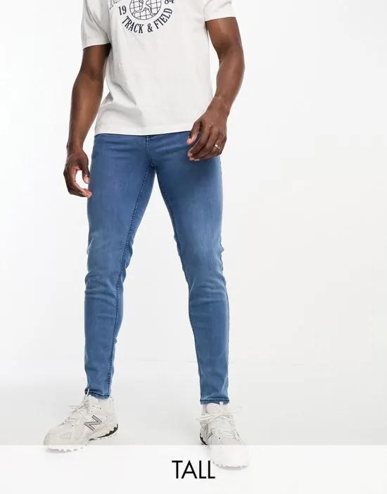 Tall tapered fit jeans