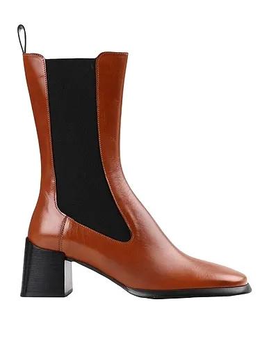 Tan Ankle boot MARION BROWN ANKLE BOOTS
