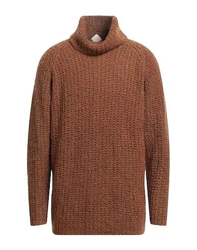 Tan Knitted Cashmere blend