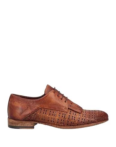 Tan Laced shoes