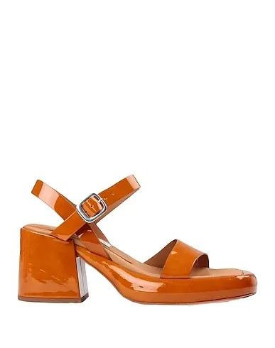 Tan Leather Sandals BEVERLY CAMEL SANDALS
