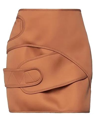 Tan Mini skirt