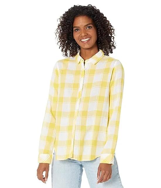 Taylor Sunkissed Sol Plaid Long Sleeve Button-Up Shirt