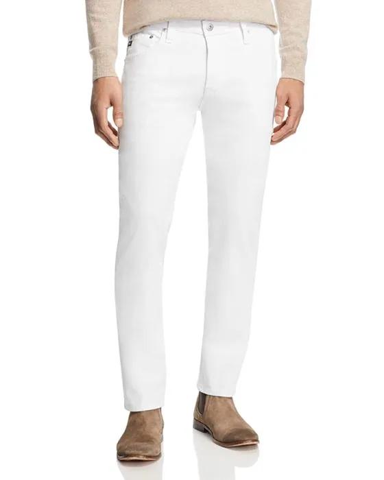 Tellis 34" Slim Fit Jeans in White