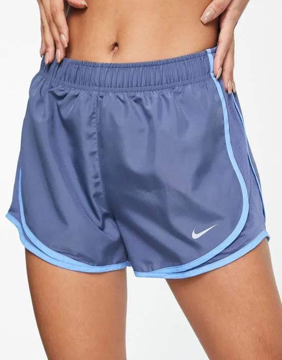 Tempo short in blue